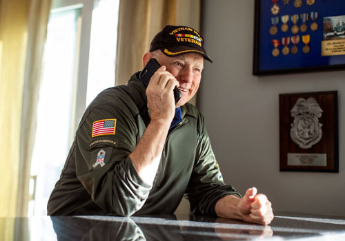 Telephone Lifestyle Coaching Program for Veterans 